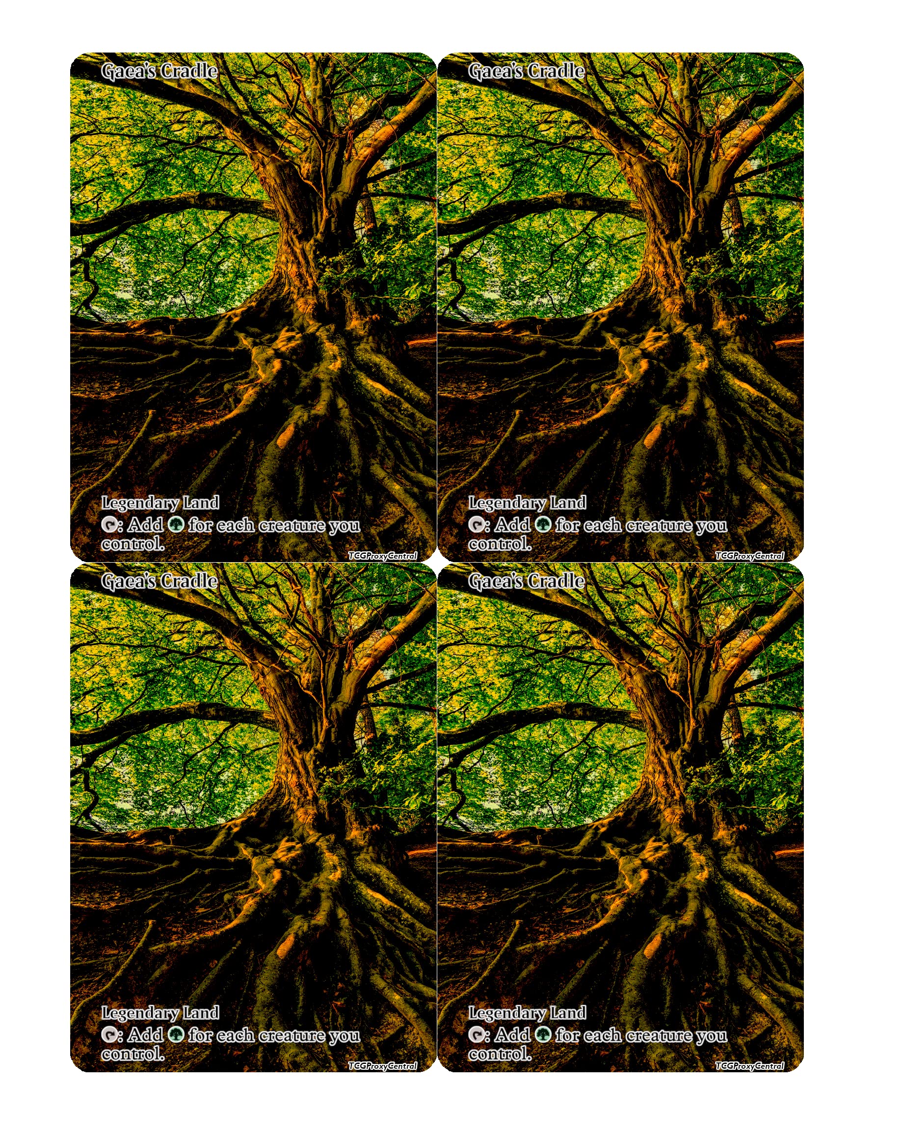 Gaea's Cradle 4枚セット Amazon.com: 4x | Gaea's Cradle | Full Art | Foil or Non-Foil (Non